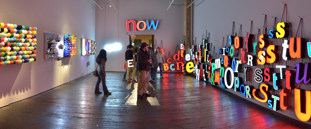 Image of "Look! See?" installation by Jeremy Bart and Jen Elek