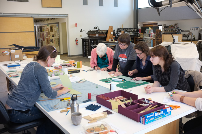 Photo of the Week: Needle, Thread, and Paper – The Penland Sketchbook