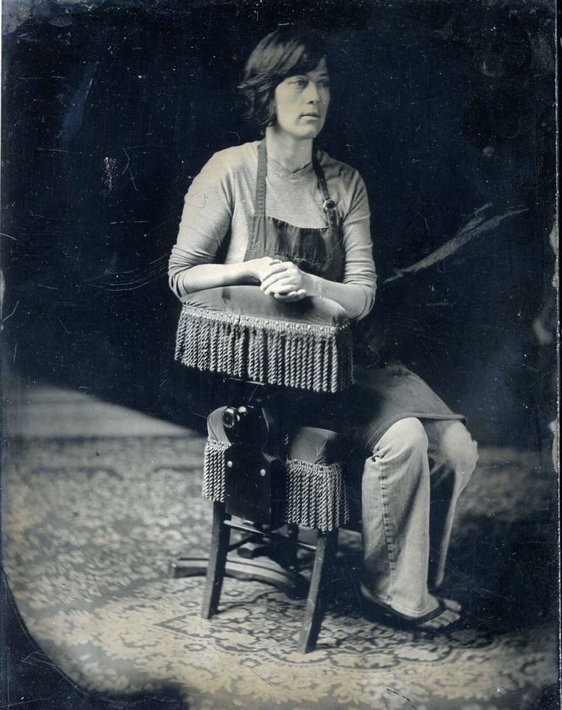 black and white portrait of Heather F. Wetzel