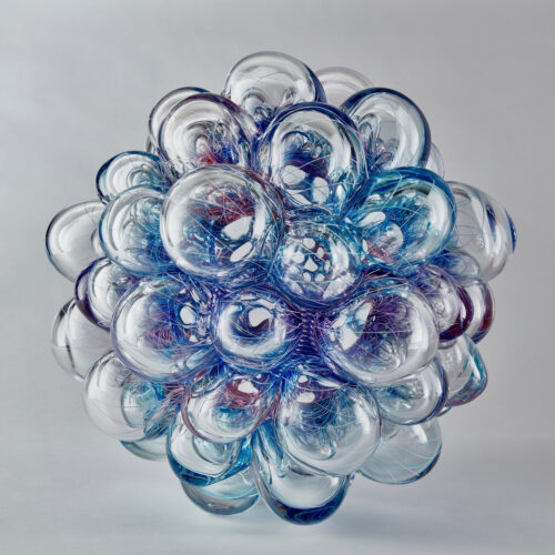 Aya Oki, Bloom XI, blown glass, 15 x 15 x 15 inches