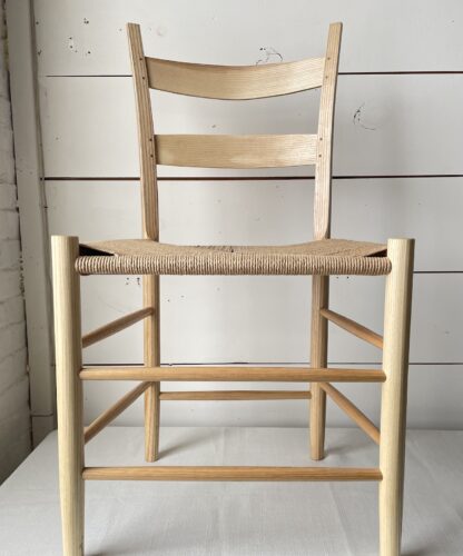 Charlie Ryland, Poyner Side Chair, ash, hickory, paper cord, 34 x 18-1/2 x 18 inches