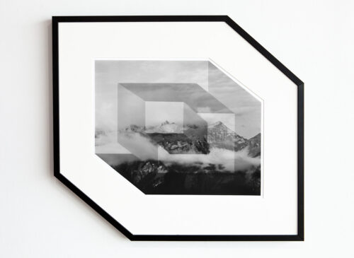 Millee Tibbs, Transfrontalier, gelatin silver print, custom frame, 30 x 34 inches