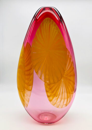 Christa Westbrook, Summer Love, glass, 20 x 10 inches
