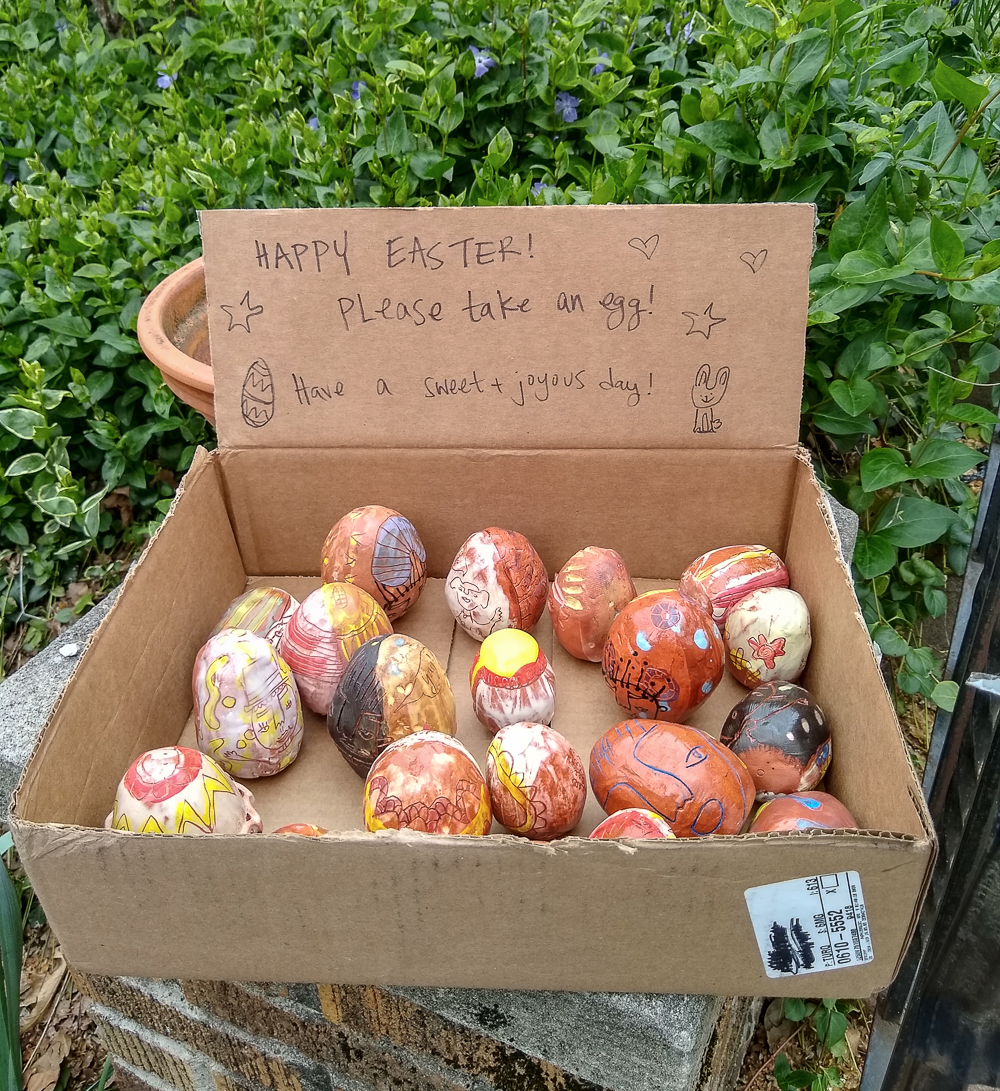 handmade Easter eggs
